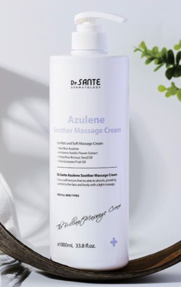 Dr.SANTE Dermatology Azulene Soother Massage Cream 1000ml