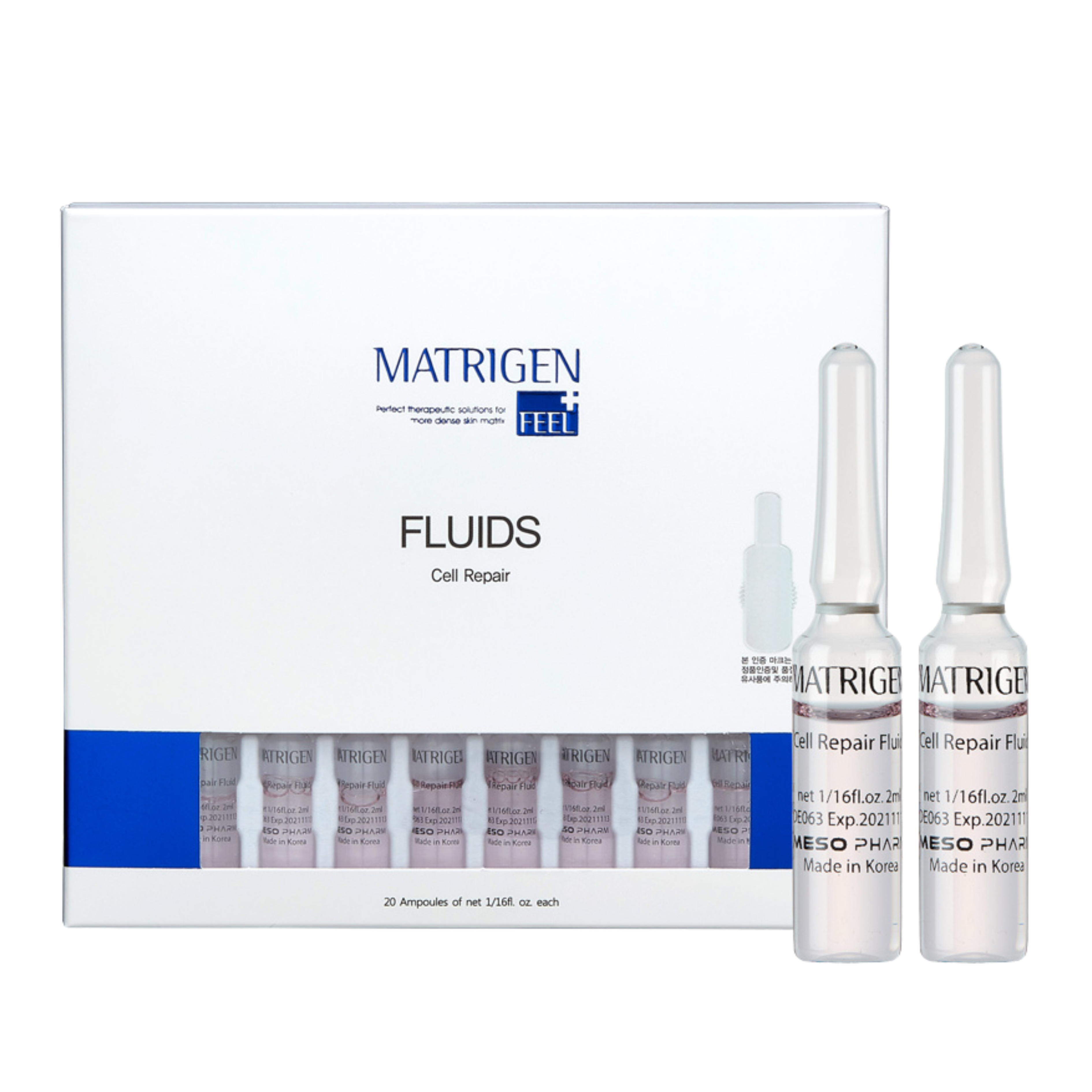 Matrigen Fluids Cell Repair Ampoule 20x2ml